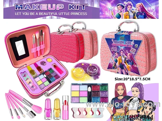 DIY manicure makeup set handbag