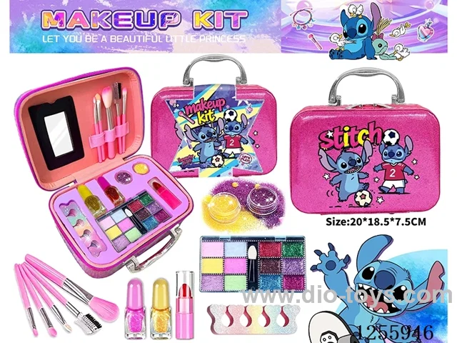 DIY manicure makeup set handbag