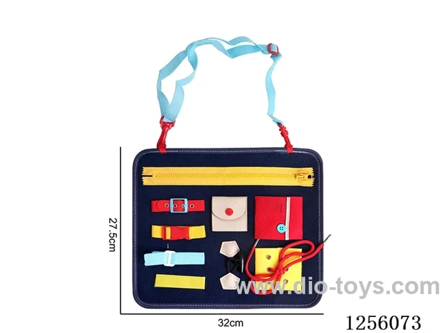 Montessori early education puzzle felt learning book