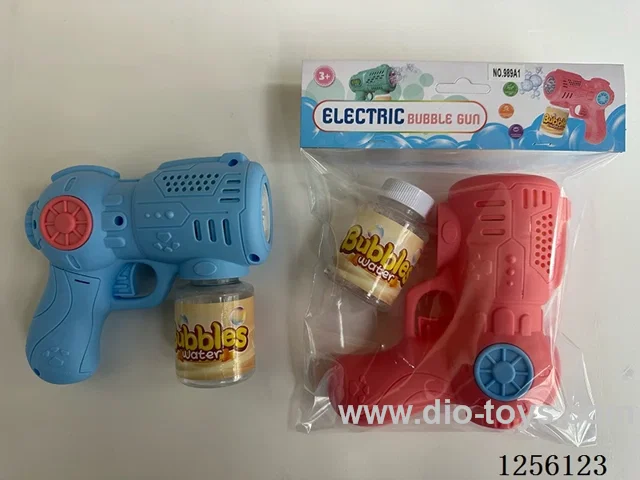 B/O bubble gun with light not included battery 2 colors
