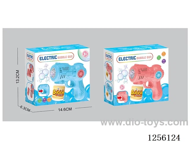 B/O bubble gun with light not included battery 2 colors