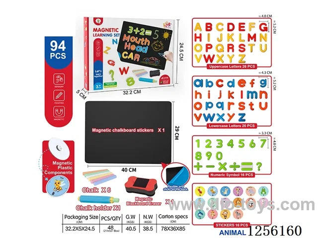 High-Strength Magnetic Letter Stickers