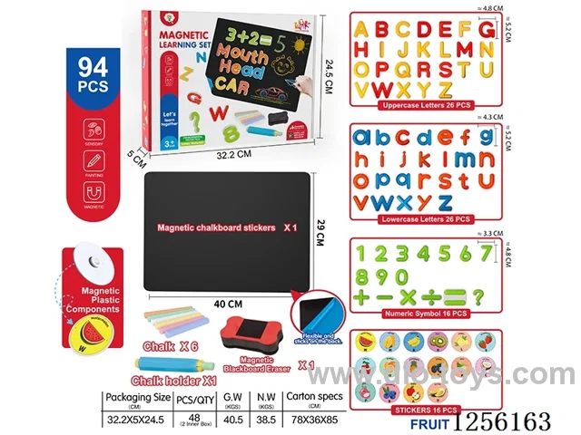 High-Strength Magnetic Letter Stickers