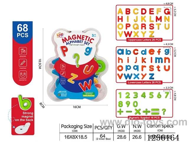 High-Strength Magnetic Letter Stickers
