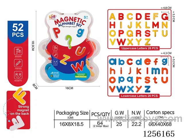 High-Strength Magnetic Letter Stickers