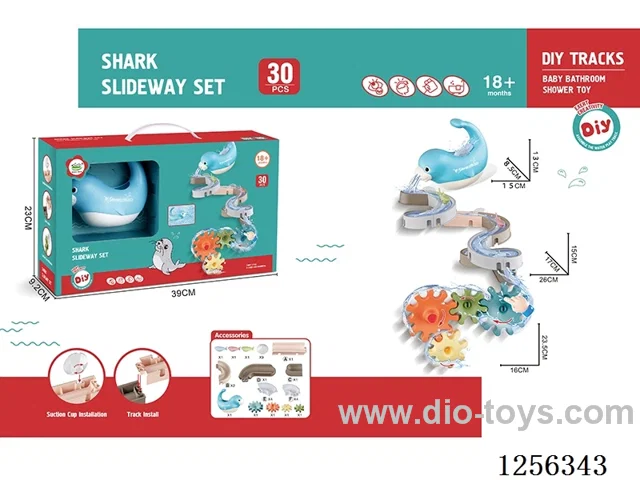Bathroom Manatee Showerhead Gear Track