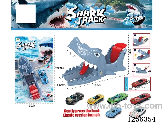 Catapult Shark Track Car (with plastic car)