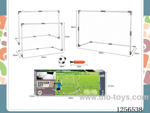 2-in-1 Soccer Goal Set