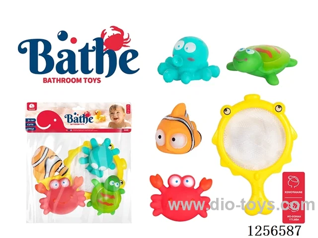 Vinyl bath toys