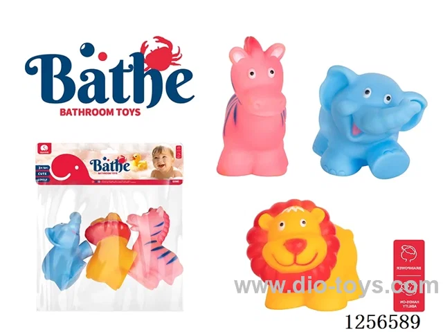 Vinyl bath toys