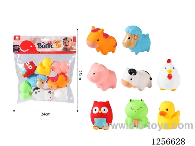Vinyl Farm Animals 8PCS