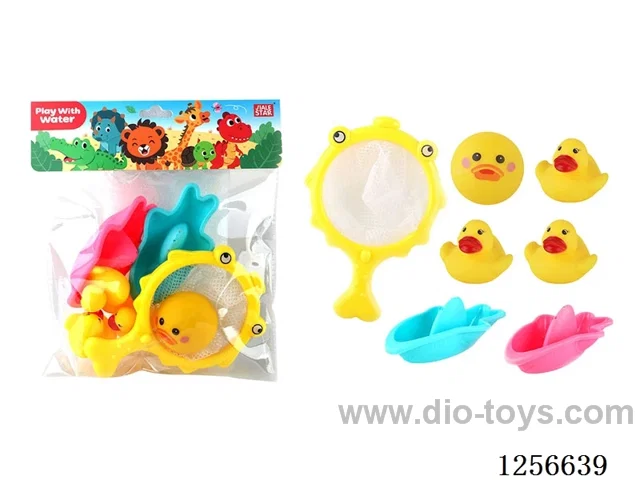 Vinyl bath toys