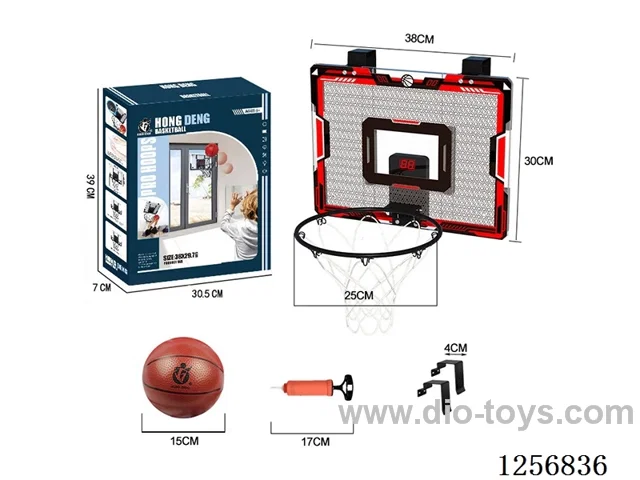 38*30CM Transparent Scoring Hanging Basketball Backboard