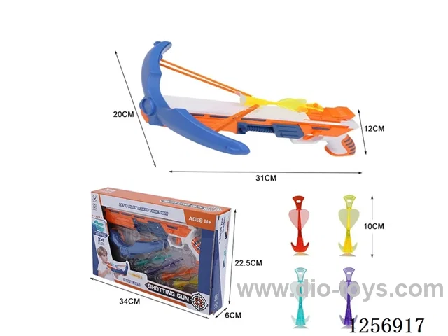 Hand-pull suction cup bow and arrow