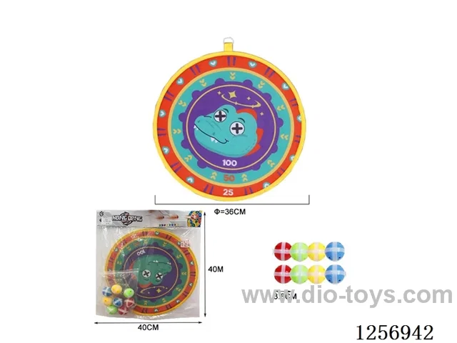Dartboard (Includes 6 ABS sticky balls + 4 darts)