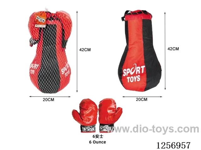 Pumpkin-shaped boxing set