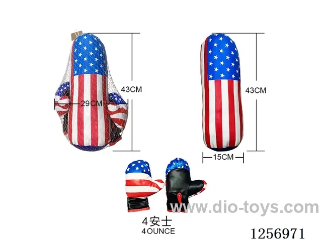American Flag Boxing Sandbag
