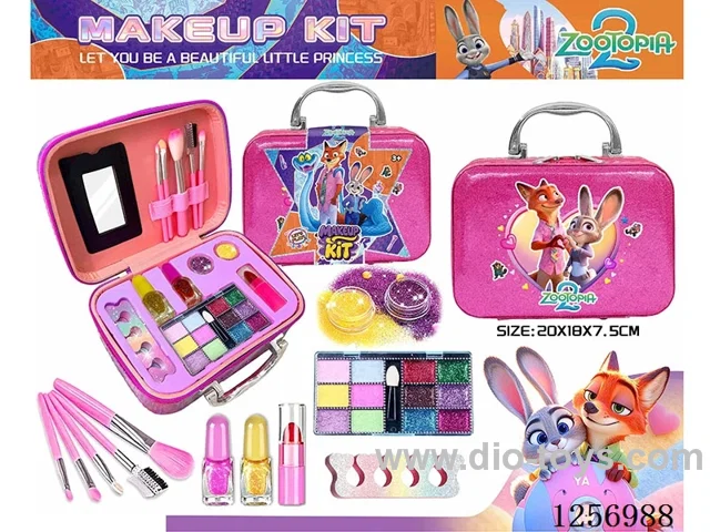 DIY manicure makeup set handbag