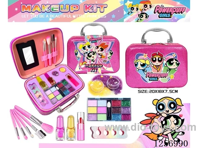 DIY Nail Art & Makeup Set Carry Case