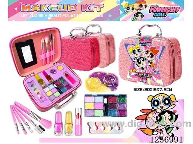 DIY Nail Art & Makeup Set Carry Case