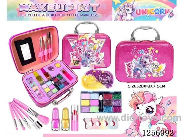 DIY Nail Art & Makeup Set Carry Case