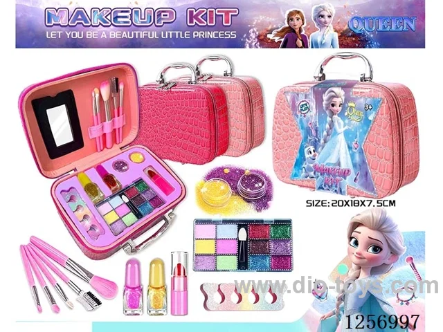 DIY Nail Art & Makeup Set Carry Case