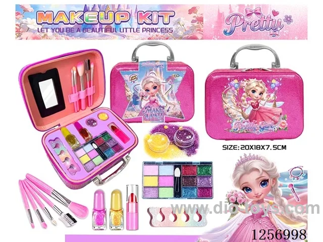 DIY Nail Art & Makeup Set Carry Case