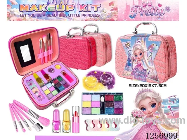 DIY Nail Art & Makeup Set Carry Case