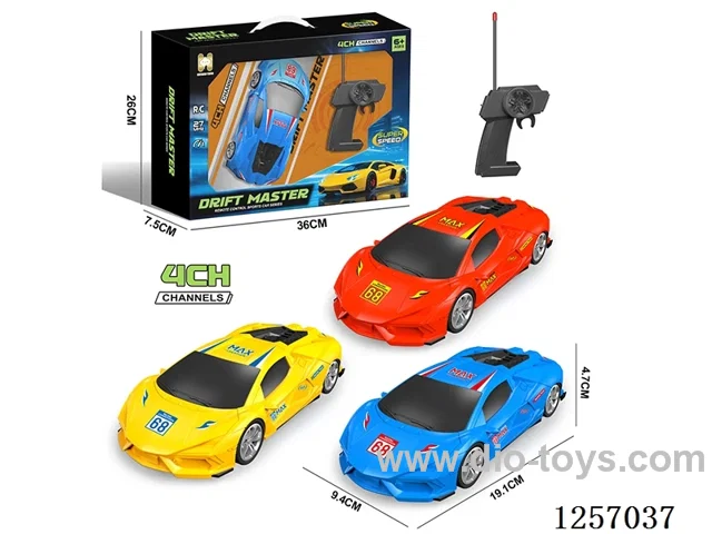 4ch 27MHZ rc car not included battery 3 colors