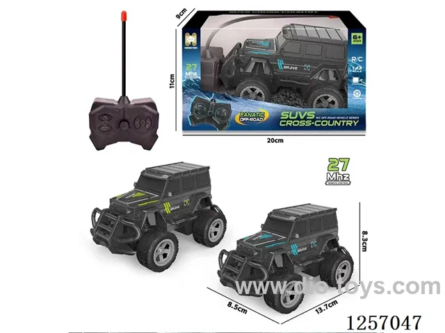 1:43 4ch 27MHZ rc car not included battery 2 colors