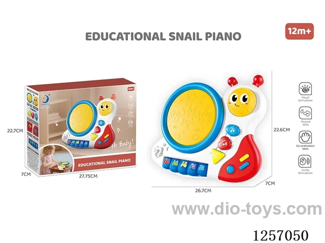 Snail Piano-3*AA not included battery