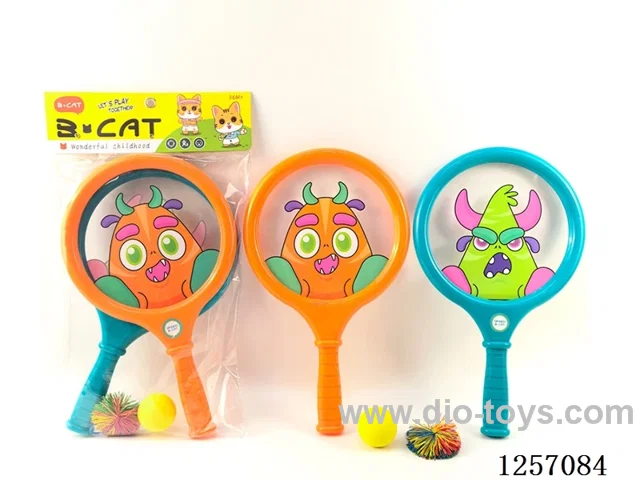 38CM PET Bouncy Ball EVA Racket