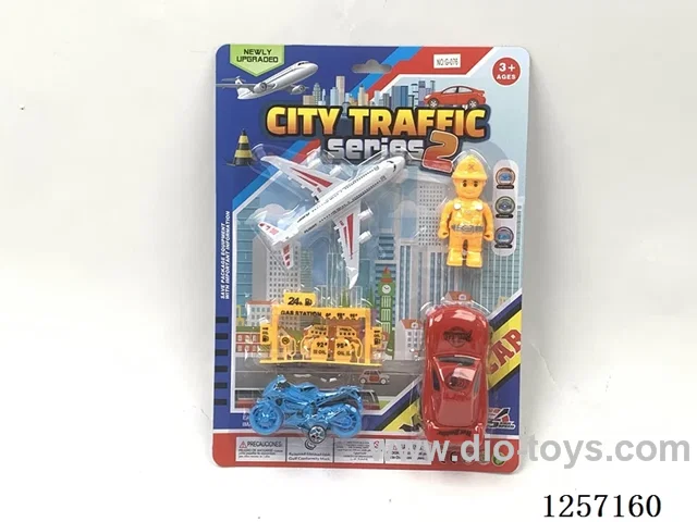 free wheel City Car Set