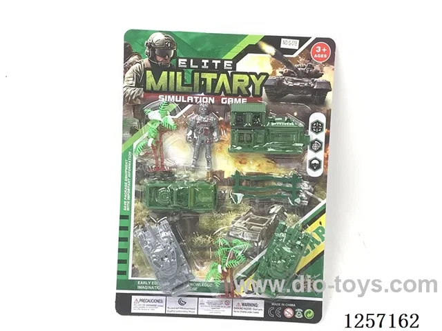 Free Wheel Military Vehicle Set