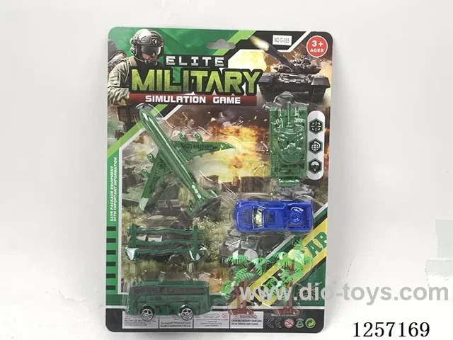 Free Wheel Military Vehicle Set