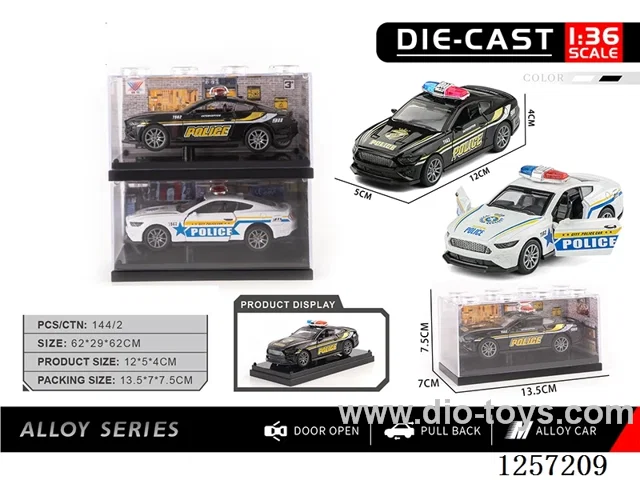 1：36 pull back alloy car