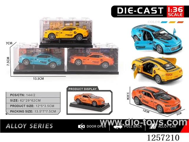 1：36 pull back alloy car