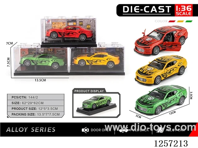 1：36 pull back alloy car