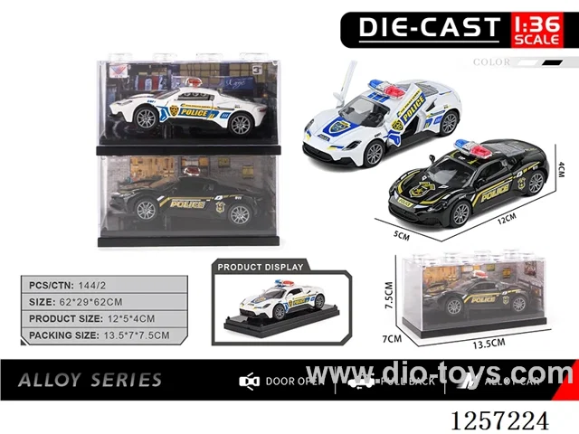 1：36 pull back alloy car