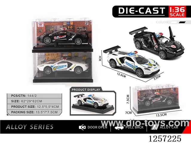 1：36 pull back alloy car