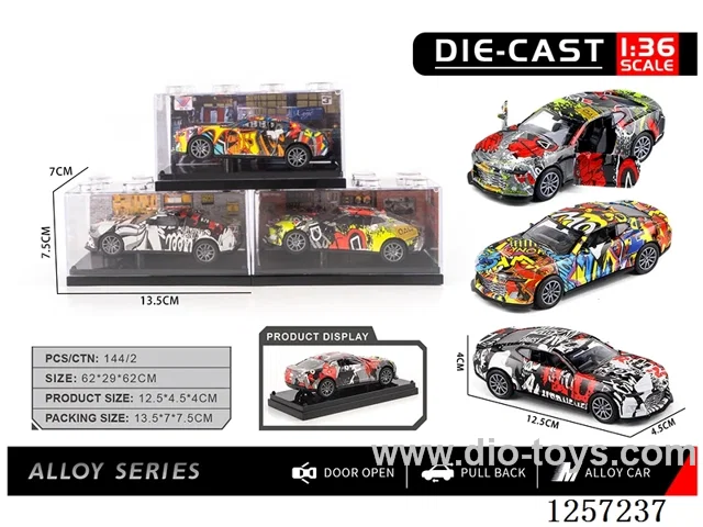 1：36 pull back alloy car