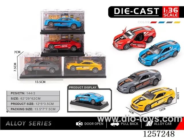 1：36 pull back alloy car