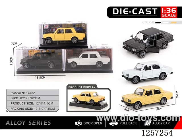 1：36 pull back alloy car