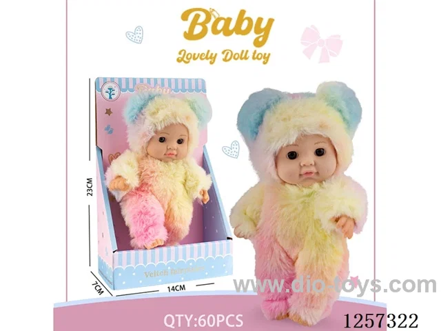 8-inch fully vinyl doll