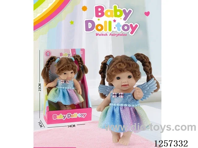8-inch fully vinyl doll