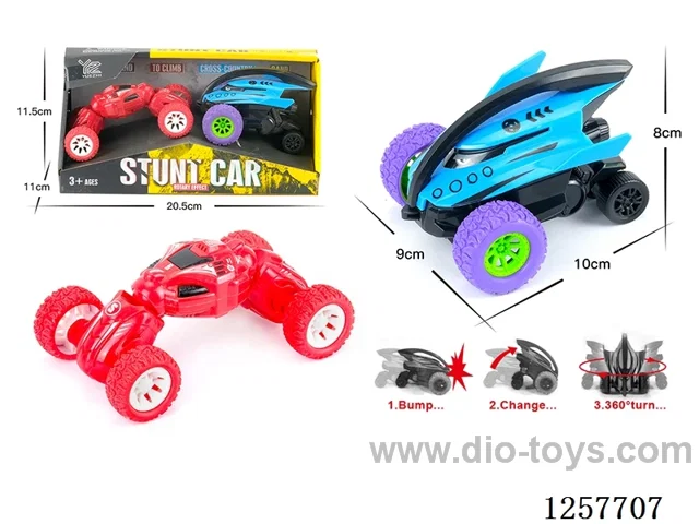 Inertia Collision Deformation Car + Climbing Car (2-Model Mix)