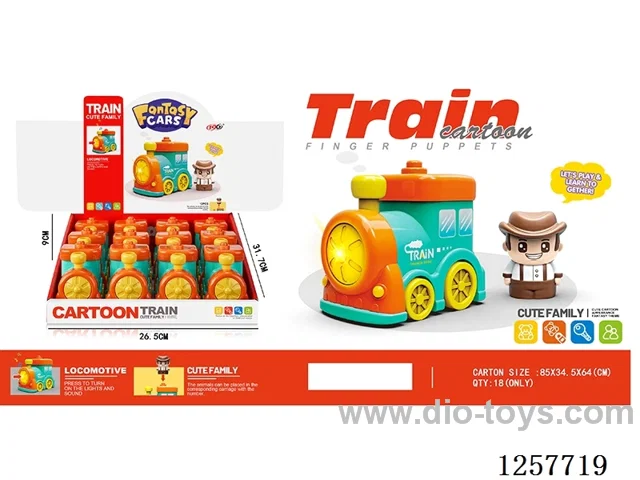 Mini Train 12PCS W L/M Included Battery