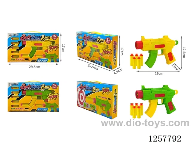 EVA Dual-Use Soft-Shoot Ping Pong Ball Gun