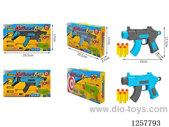 EVA Dual-Use Soft-Shoot Ping Pong Ball Gun