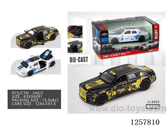 1:32 pull back alloy car